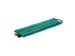 Vlakmop Greenspeed Velcro met schrobstroken 45cm donkergroen