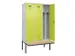 armoire vestiaire avec banc noir et blanc,HxlxP 2120x1200x815mm