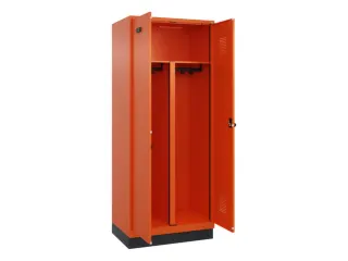 PBM-locker,HxBxD 1950x800x500mm,2vak,vak B 400mm,draaigrendel - 1