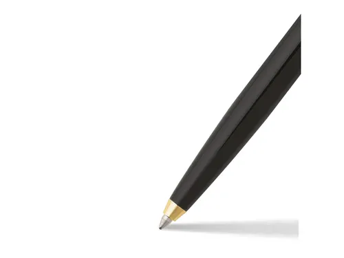Balpen SHEAFFER Sagaris E9475 Glossy black chrome cap gold trims