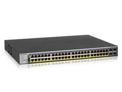 NETGEAR GS752TP, Managed, L2/L3/L4, Gigabit Ethernet (10/100/1000), Po