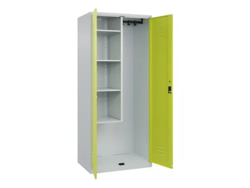 schoonmaakkast,HxBxD 1850x800x500mm,links 4vakken