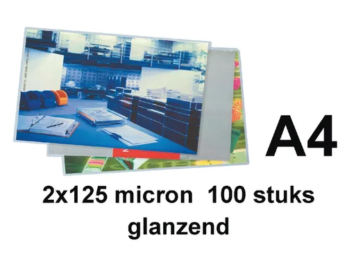 Lamineerhoes Quantore A4 216x303mm 125 Micron