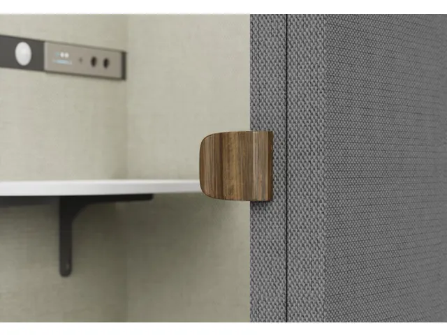 Cabine acoustique 003 Gris avec ventilation