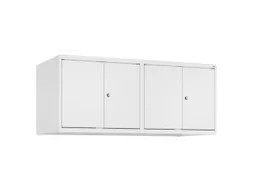 opzetkast,v. locker,4vak.,vak B 300mm,HxBxD 500x1200x500mm,vleugeldeur