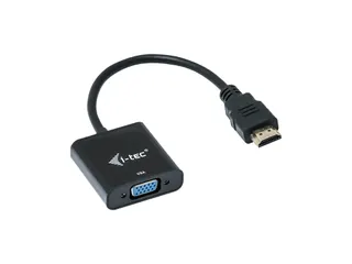 i-tec HDMI2VGAADA, 0,15 m, HDMI, VGA, Mannelijk, Vrouwelijk, 1920 x 10 - 3