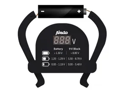 Alecto BTT2 Universele batterijtester voor AA, AAA, C, D en 9V batteri