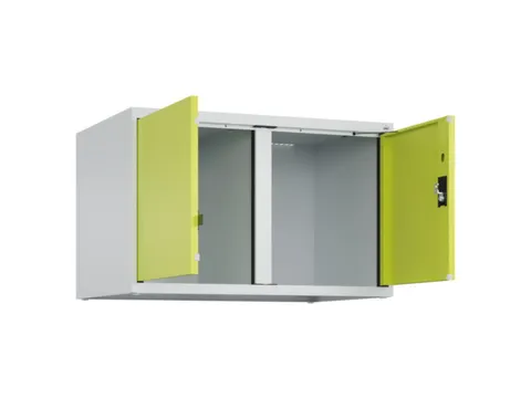 opzetkast,v. locker voor scheiding van kleding,2vak.,vak B 400mm