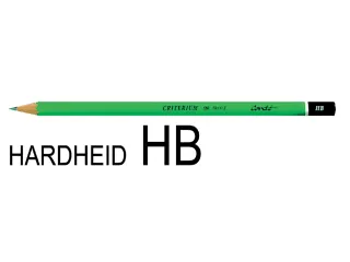 Potlood Bic Criterium 550 zeshoekig HB - 2