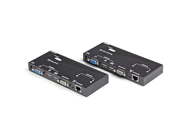 Lange Afstand USB VGA KVM Console-Verlenger via Cat5 UTP 300 meter