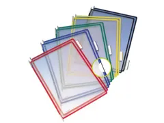 Zichtpaneel Tarifold A4 verticaal 230x343mm Assorti 10 stuks