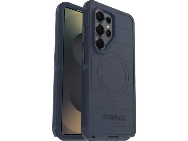 Defender Pro Samsung Galaxy S26 Ultra Hoesje Magnetic Back Cover Blauw