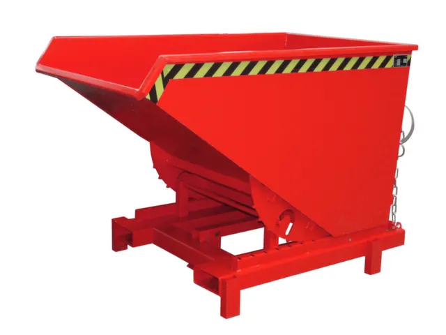 Zwaarlast-kiepbak,HxLxB 1230x1755x1105mm,1,2m³,draagverm. 4000kg