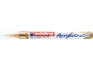 Acrylmarker edding e-5300 fijn rijkgoud - 2