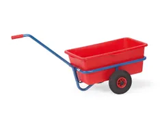 Handtrekwagen Kunststof Bak 4101V 200kg 632x232mm Massief Rubber