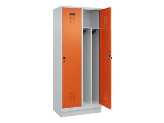 locker voor scheiding van kleding,HxBxD 1950x800x500mm,2vak - 1