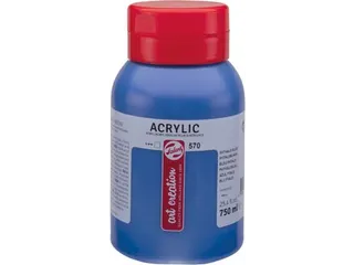 Art Creation acrylverf 750 ml phtaloblauw - 2