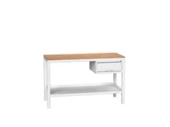 werkbank,HxBxD 930x1500x600mm,multiplexblad,4voeten,uitrusting: lade