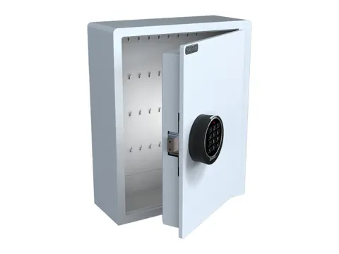 Salvus Fermo sleutelkluis met elektronisch slot 40 sleutels lichtgrijs