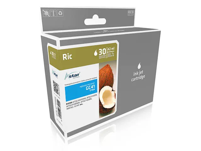 AS15414 ASTAR RICOH GC41 SG ink cyan XXL