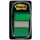 Indextabs 3M Post-it 680 25.4x43.2mm groen