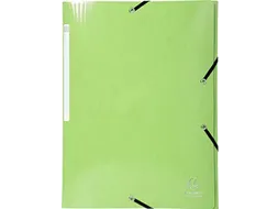 Elastomap 3 kleppen IDERAMA Maxi Capacity A4 Anijsgroen