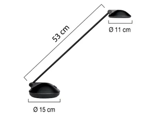 Bureaulamp Unilux Joker led zwart - 2