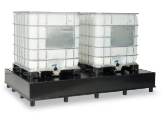Opvangbak Hdpe 2470x870x345mm V. 6x220l M. Poten Open Volume 225l - 1