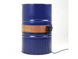 verwarmingsriemen,v. vat inhoud 200l,buiten silicone,oranje,1000 W