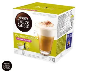 Koffiecups Dolce Gusto cappuccino light 16 stuks voor 8 kopjes - 2