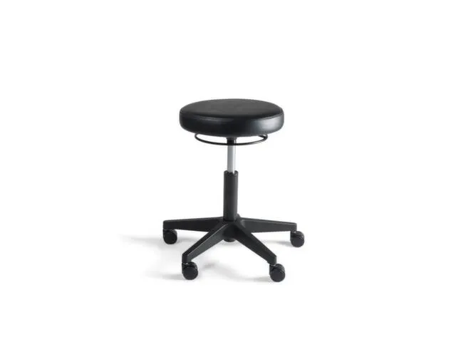 tabouret pivotant,assise HxØ 450-610x340mm,chaise ronde