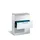 Hangmappenkast 1000x800x435mm 3 Laden 2 Frames Per Lade Lichtgrijs