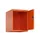 opzetkast,v. locker,1vak.,vak B 400mm,HxBxD 500x400x500mm,cilinderslot