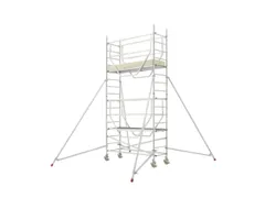 rolsteiger,reik H 5,25m,steiger H 4,47m,2platform(s),m. luik