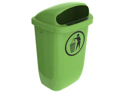 Buitenafvalbak Din-Pk 50 Liter Lime Groen
