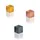 Magneten Sigel voor glasbord set 3kleuren C5 sterk 11x11x11mm