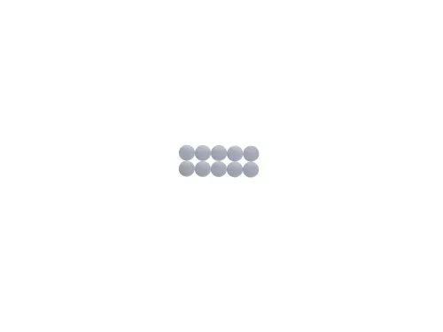 Magneet MAUL Solid 15mm 150gr grijs 10 stuks