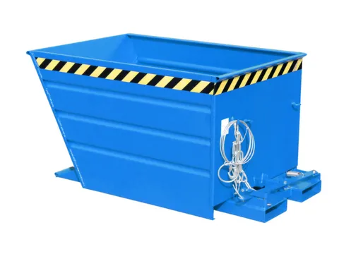 kiepbak,HxLxB 890x1440x800mm,0,7m³,draagverm. 1000kg,RAL 5012