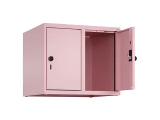 opzetkast,v. locker,2vak.,vak B 300mm,HxBxD 500x600x500mm,draaigrendel - 1