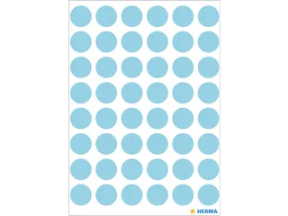 HERMA 1863 Multipurpose etiketten Rond 13mm Blauw 240 stuks - 2