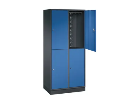 grootvolume garderobekast,HxBxD 1950x820x500mm,2x2vak.,vak B 360mm