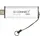 Q-connect USB stick type C 3.2 Gen1 128 GB Zilver