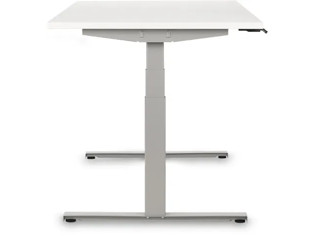 BNEWMDTW160 BakkerElkhuizen Work & Move tafelblad 160x80cm wit