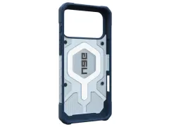 Pathfinder Clear iPhone 17 Pro Max Hoesje MagSafe met Koord Blauw