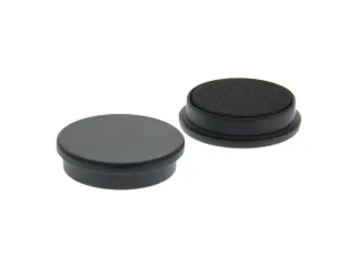 Memomagneten Smit Visual 25mm Zwart Rond 10 stuks - 2