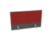 panneau de rehausse,p. table de bureau,MS-gris foncé,BN4011-rouge