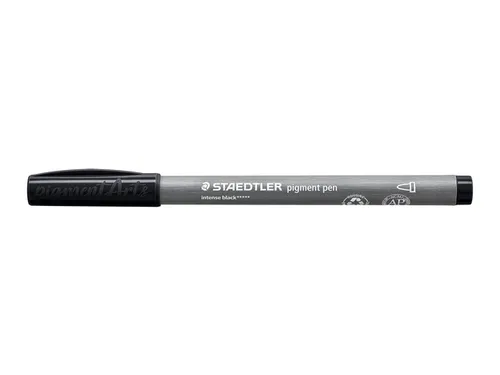 Fijnschrijver Staedtler PigmentArts Intens zwart