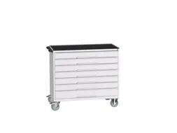 gereedschapswagen 965x1050x600mm antislipblad 7 laden RAL7035