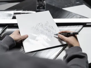 Chrome marker Faber-Castell Multimark 551 - 6