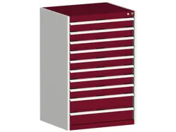 ladekast,HxBxD 1200x800x650mm,10lade(n),lade voor zware lasten